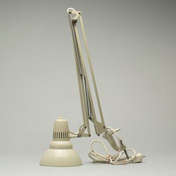 SKRIVBORDSLAMPA, Jacob Jacobsen, Modell L-1, Luxo, 1900-talets senare del.