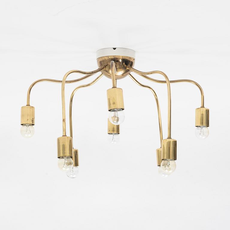 Josef Frank, a brass ceiling lamp model 2358.