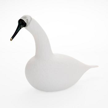 Oiva Toikka, A glass bird, 'Swan', signed O. Toikka Nuutajärvi, 136 2005.