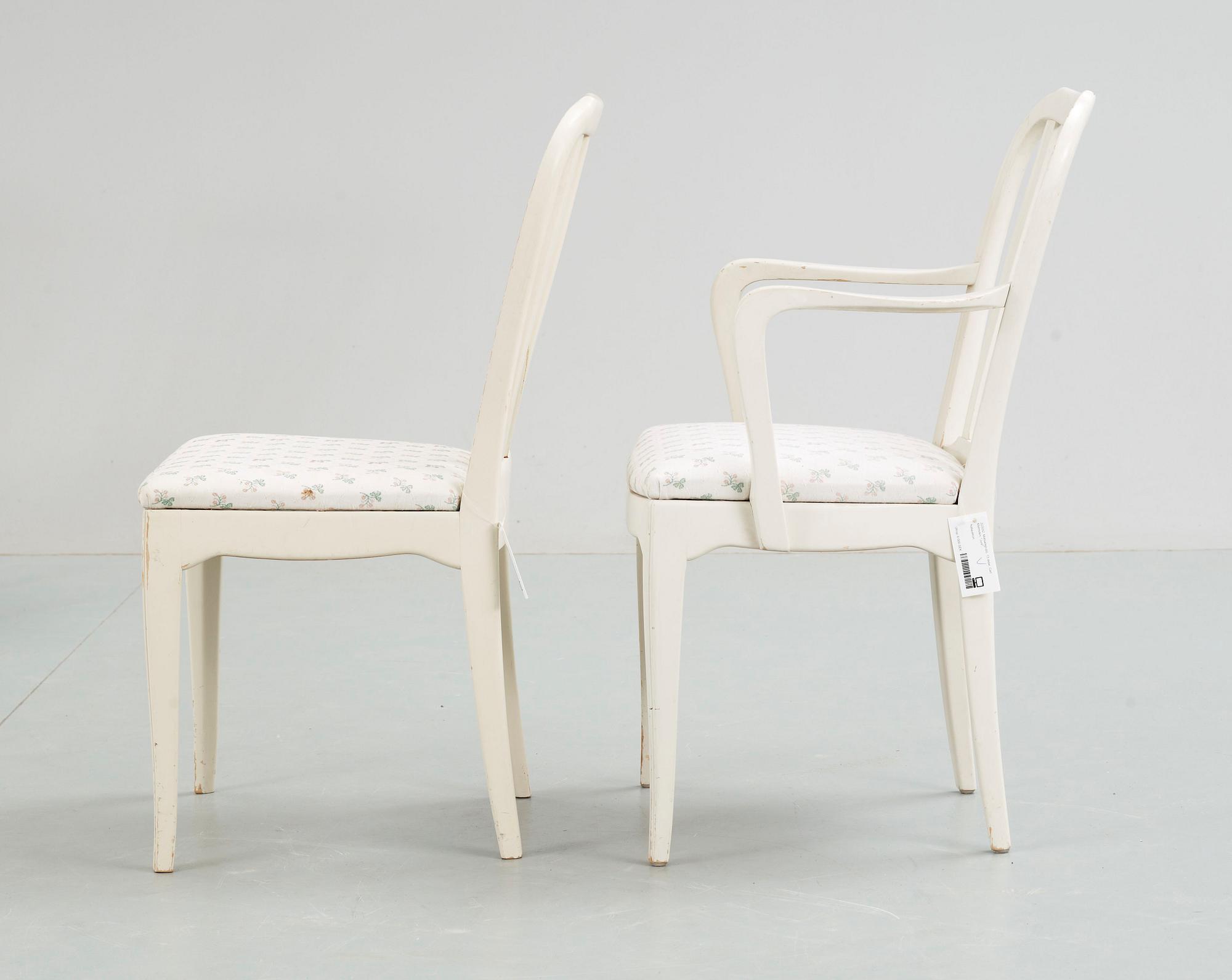 MATSALSGRUPP, 7 delar, "Juni", Carl Malmsten.