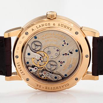 A. Lange & Söhne, Lange 1 Time Zone, wristwatch, 42 mm.