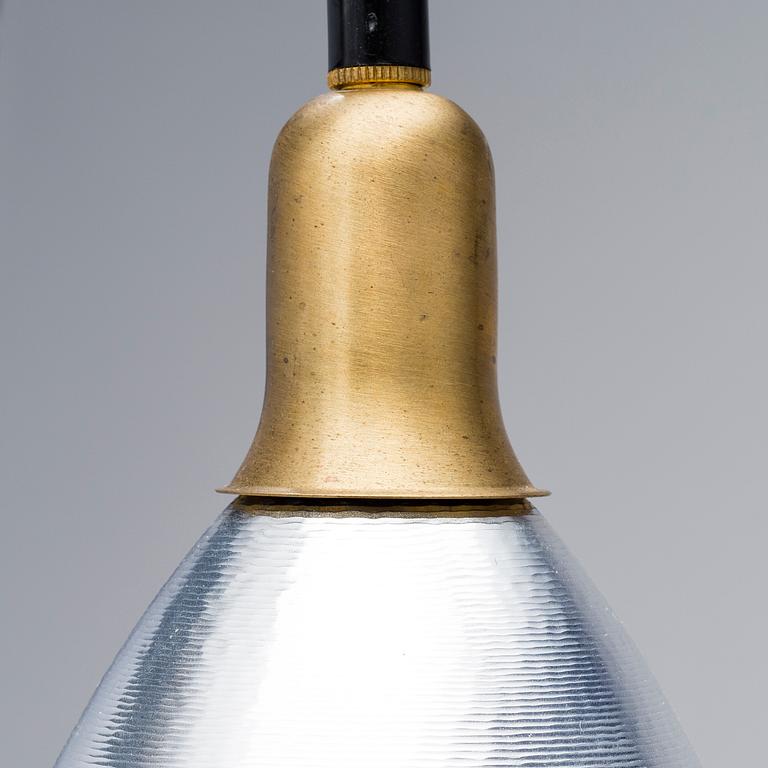 INGO MAURER, BORDSLAMPA OCH TVÅ TAKLAMPOR, "Grasl", formgiven av Jan Roth 1973.