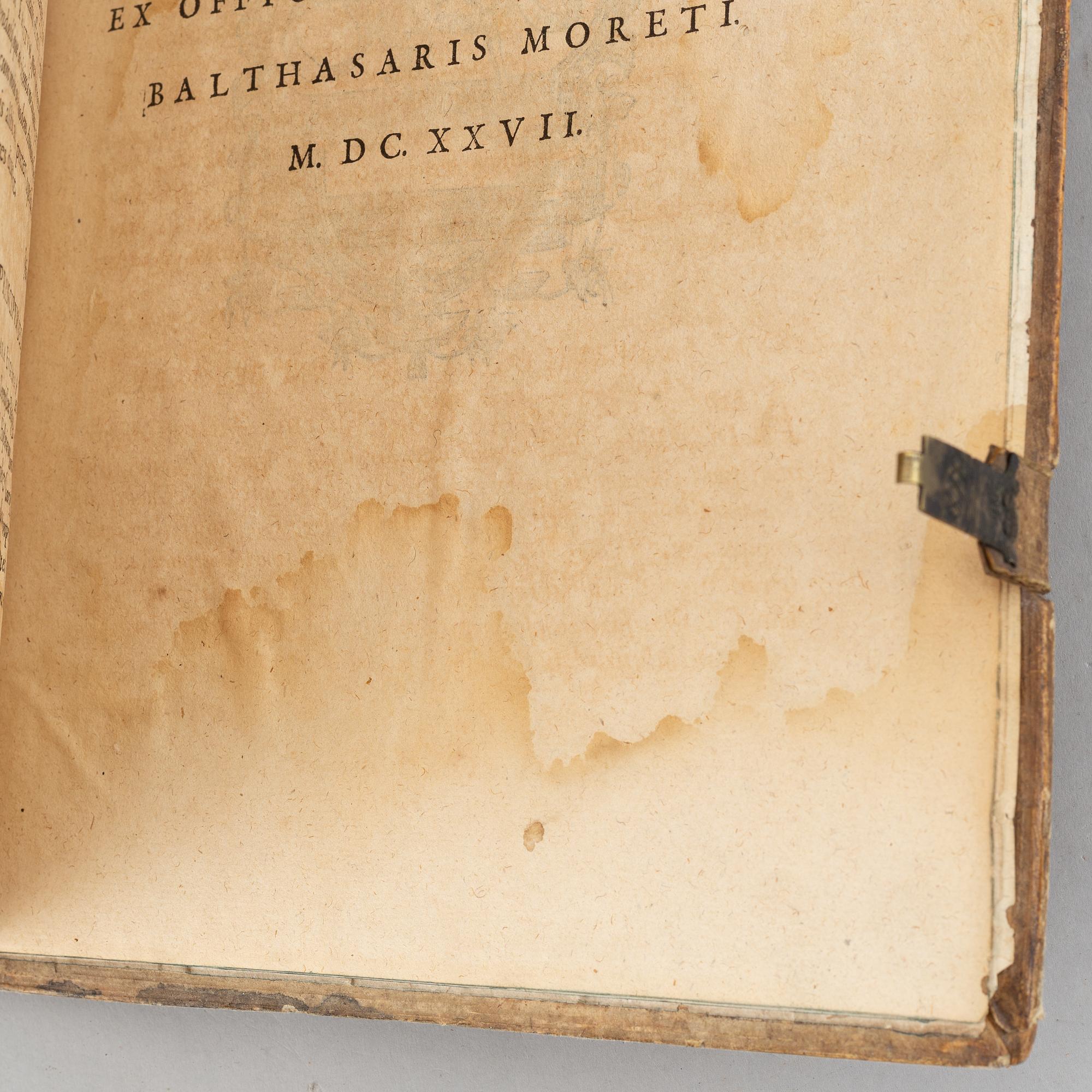 Tacitus, 1627.