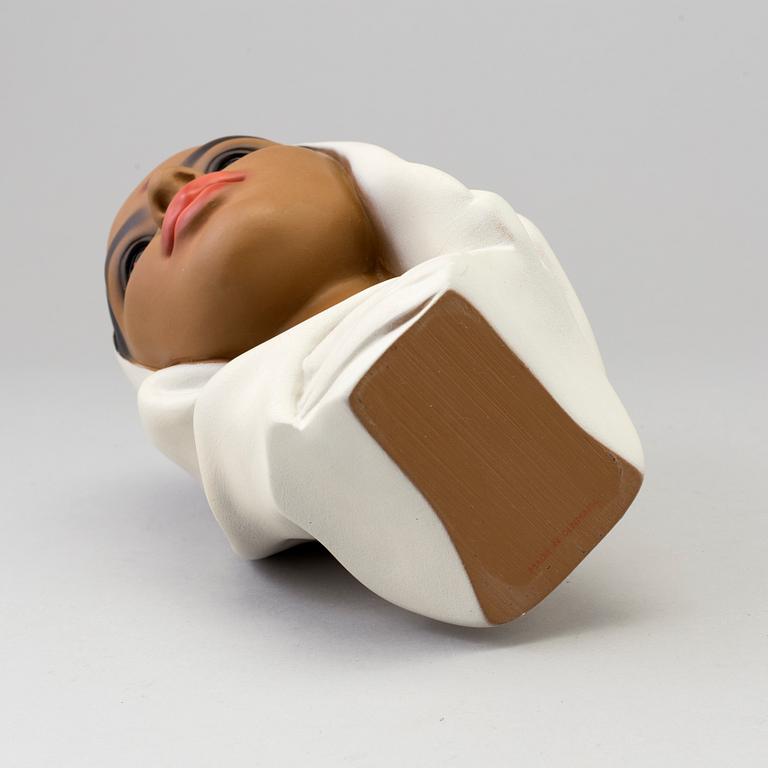 UNKNOWN ARTIST, pottery sculpture, signed Edith Pedersen, Denmark, 1960s.