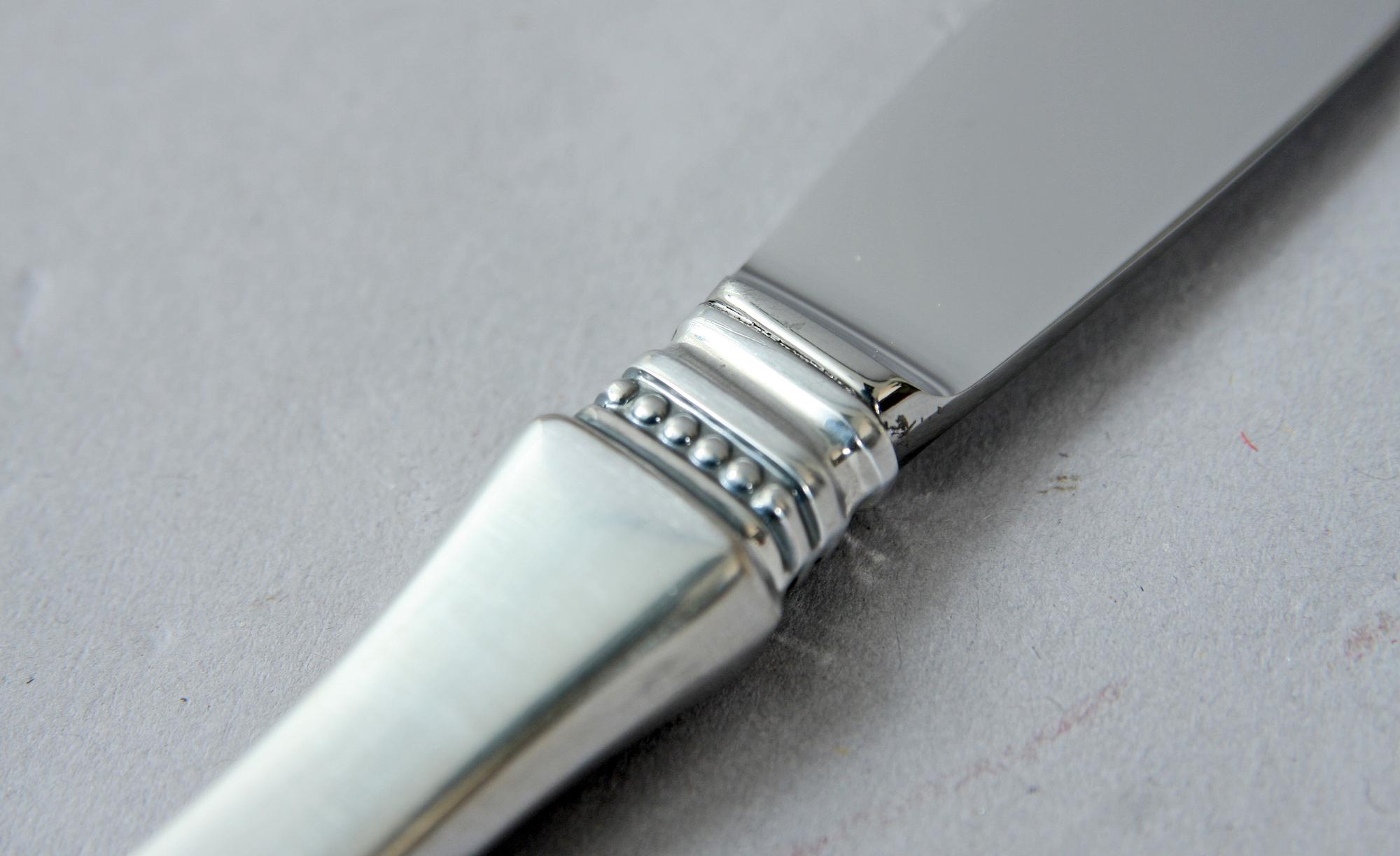 BESTICKUPPSÄTTNING, 124 delar, silver, "Uppsala",  Eric Löfman, Mema GAB.