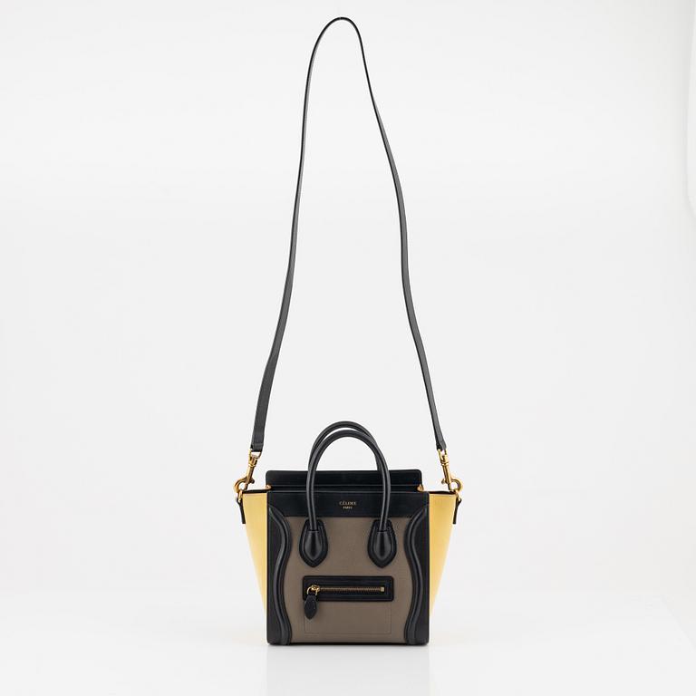 Céline, a leather 'Nano Luggage' handbag.