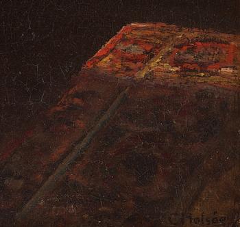 Carl Holsoe, Handarbete i skymningstimmen.