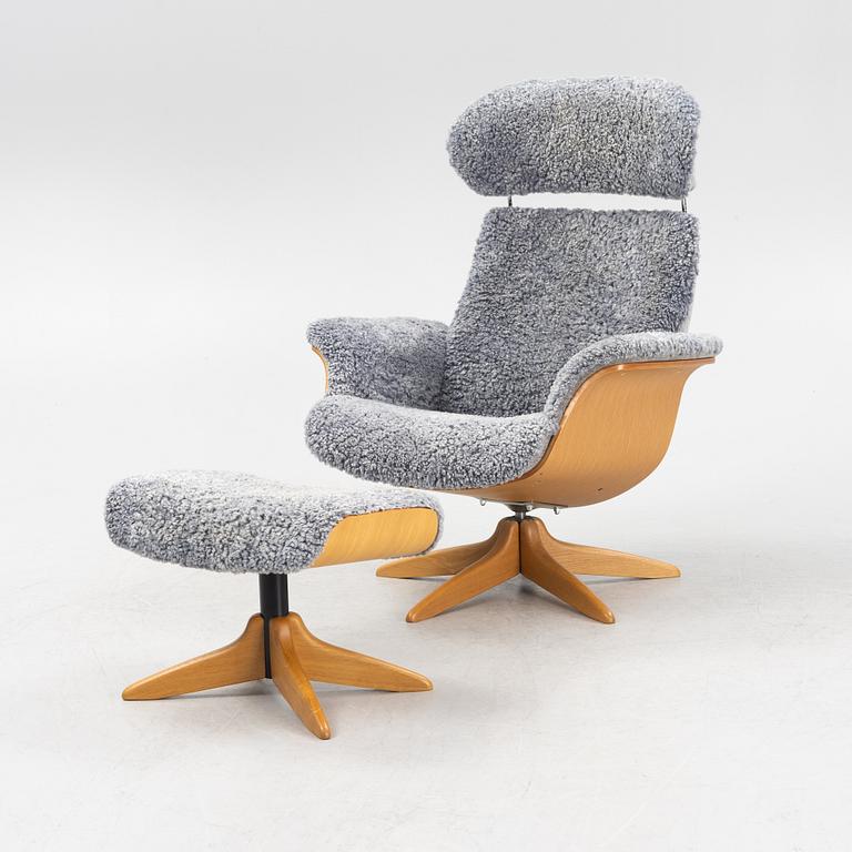 An 'Air' armchair with ottoman, Conform, 21st century.