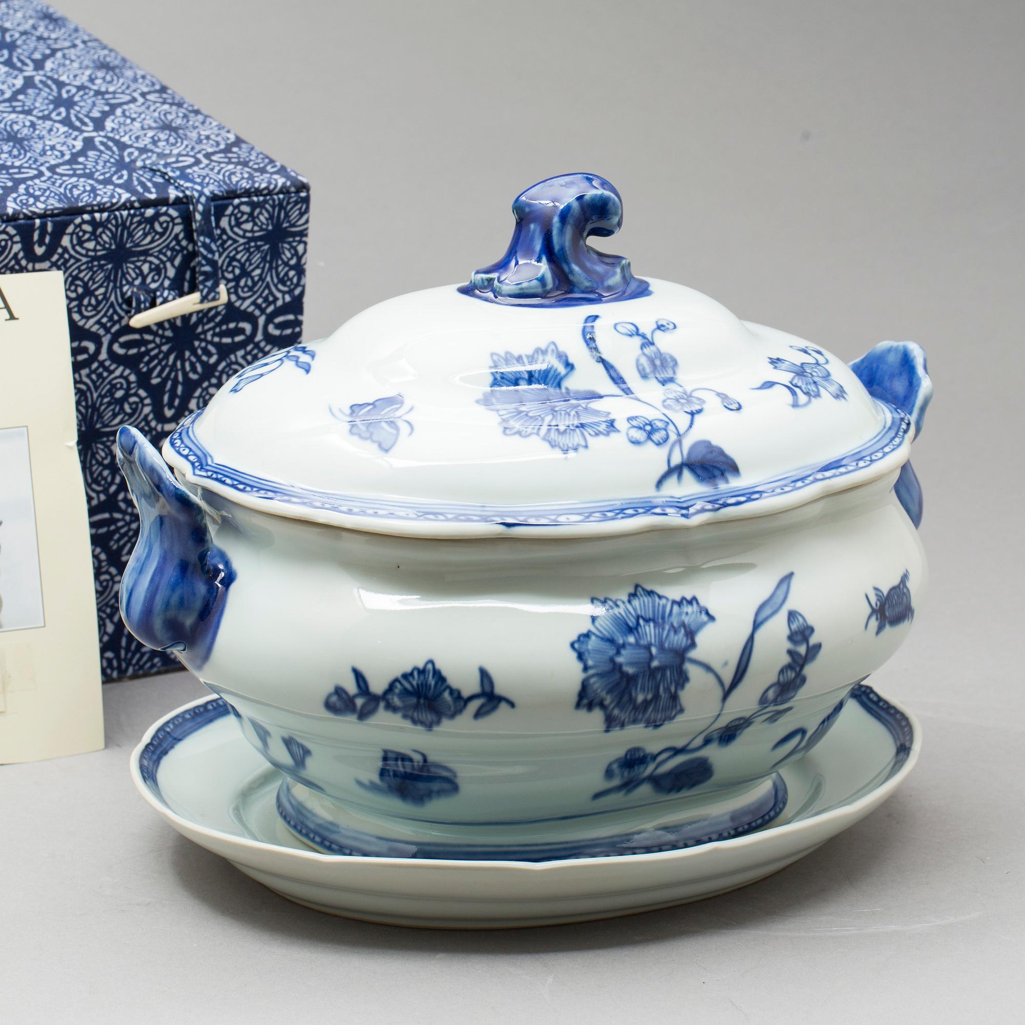 TERRIN, porslin, "Nejlika", ur IKEA:s 1700-tals serie, 1990-tal.