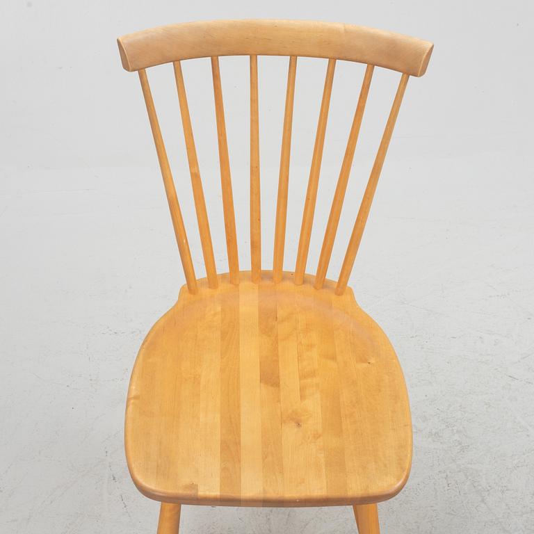 Carl Malmsten, chairs, 8 pcs, "Lilla Åland", Stolab, 1980s.