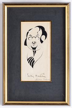 Einar Nerman, ink, signed.