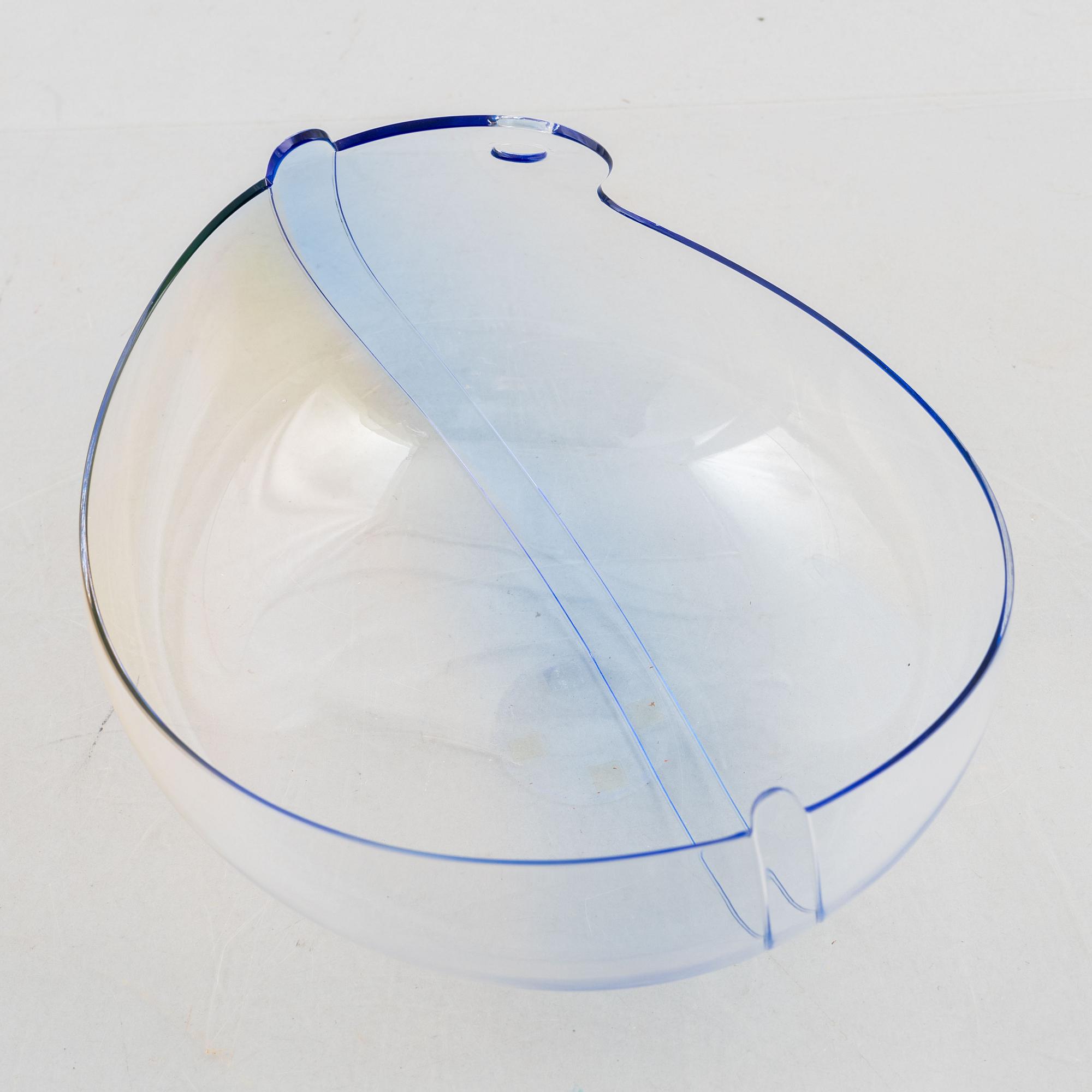 Gunnar Cyrén, skål, glas, Orrefors 1983.