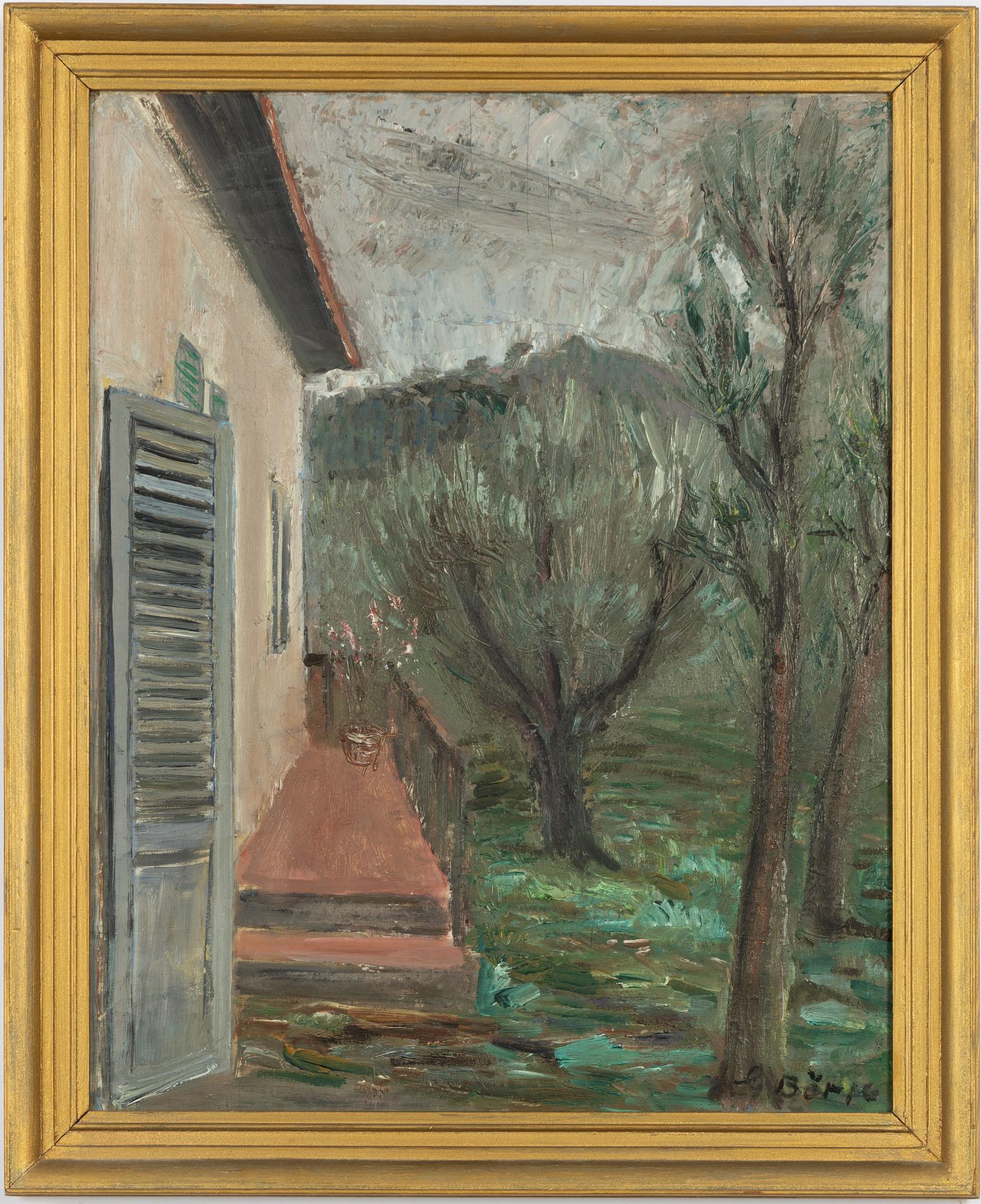 Gideon Börje,  Landskap i La Gaude.