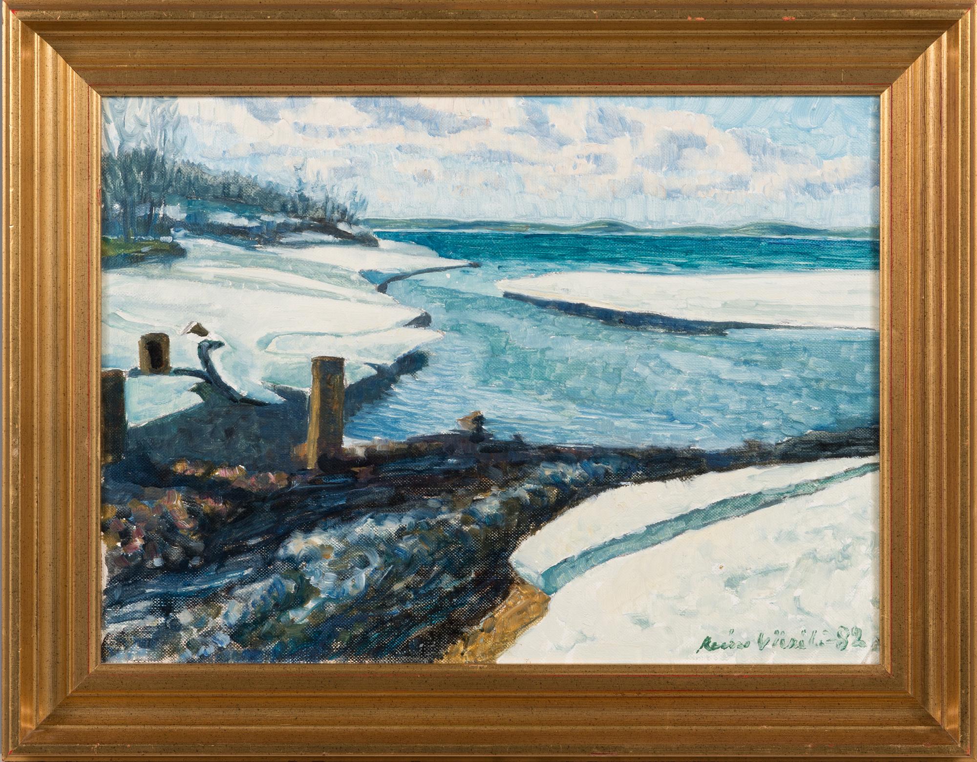 REINO VIIRILÄ, oil on canvas, signed and dated -82.