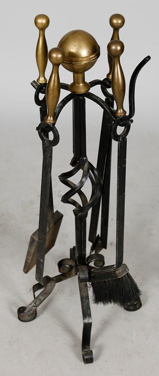 BRASSET, smide och mässing, 1800-/1900-tal.