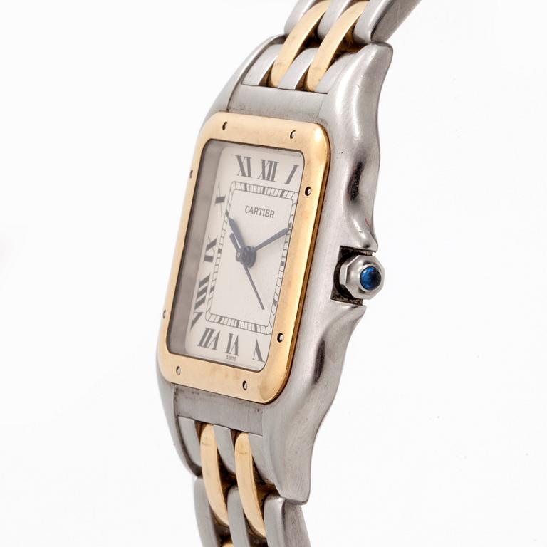 CARTIER, Panthère, wristwatch, 29,5 x 29,5 (40) mm,