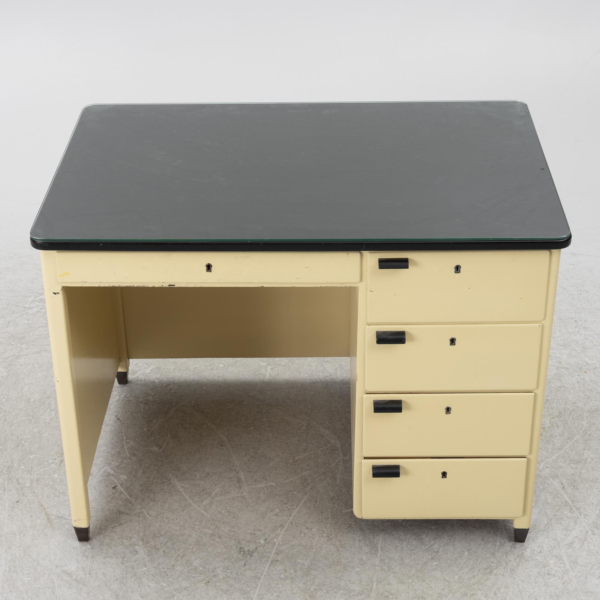 Desk, functionalist, 1940s.