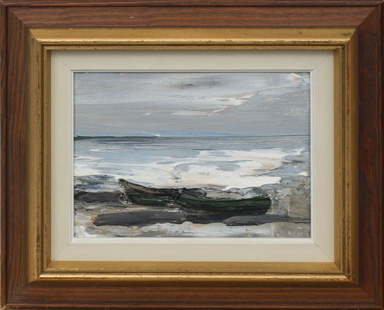 GEORGES LAPORTE, olja på duk, signerad.