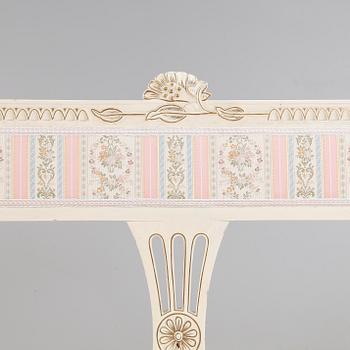 MÖBLEMANG, 3 delar, lindomestil, 1900- första halft.