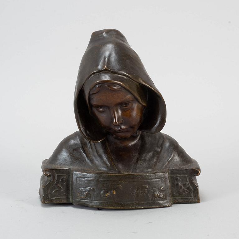 UNKNOWN ARTIST, 19th Century, sculpture, bronze.