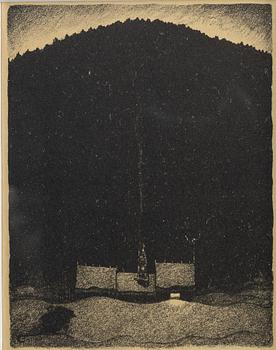 John Bauer, "Julafton".