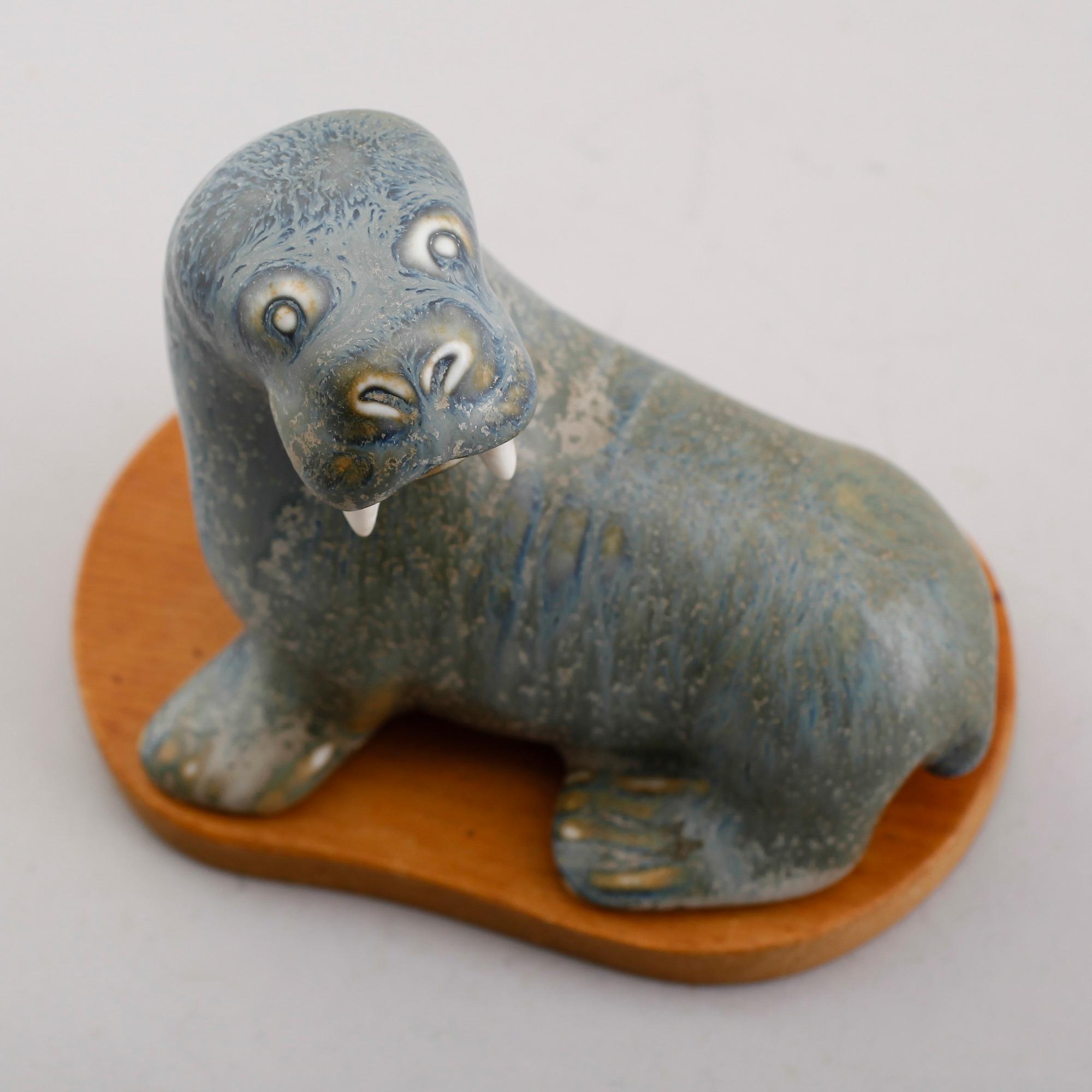 GUNNAR NYLUND, figur, stengods, Gunnar Nylund, Rörstrand.