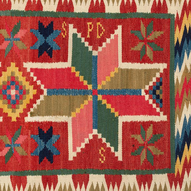 Åkdyna, rölakan, ca 108,5 × 50 cm, Oxie härad, signerad LNS SPD NLS, från omkring 1800-1825.