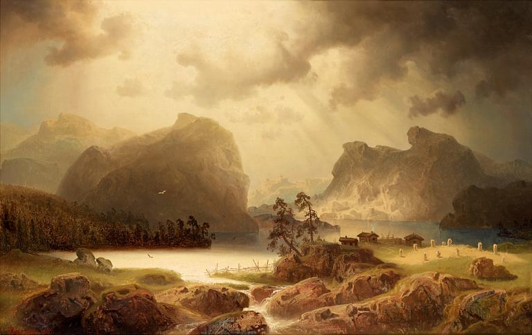 Marcus Larsson, Fjord landscape in Norway.