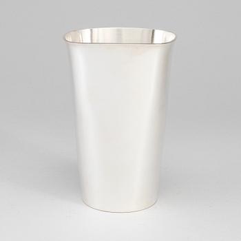 VERA FERNGREN, a silver beaker, GAB, Stockholm 1965.