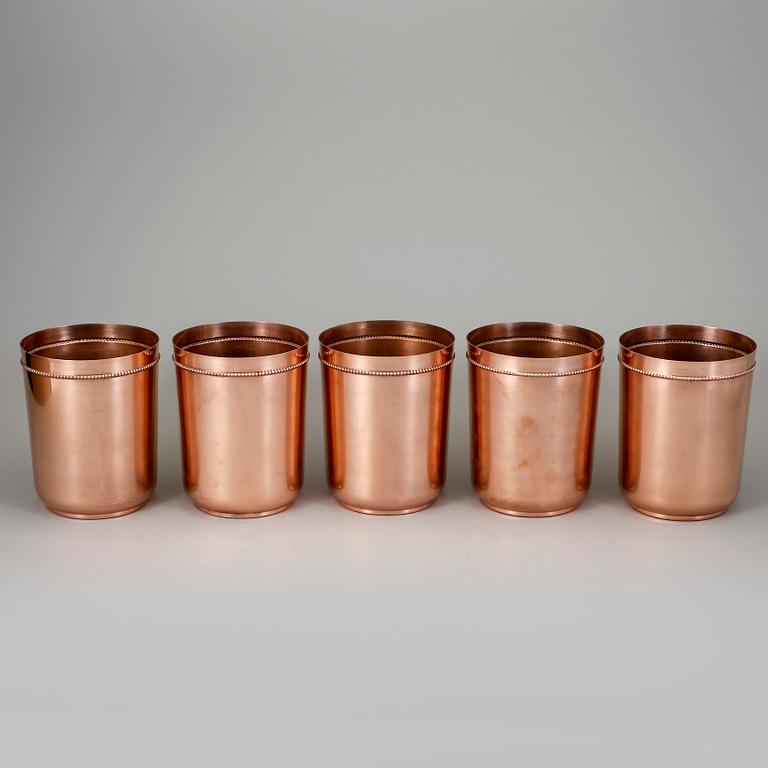 VINKYLARE / YTTERFODER, 5st koppar, 2000-tal.