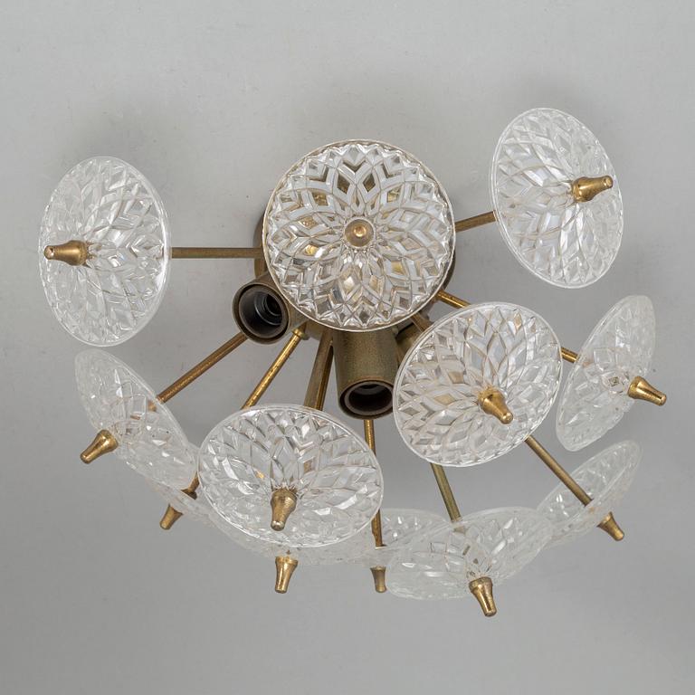 TAKLAMPA, Val St Lambert, Belgien, 1960's/70's.