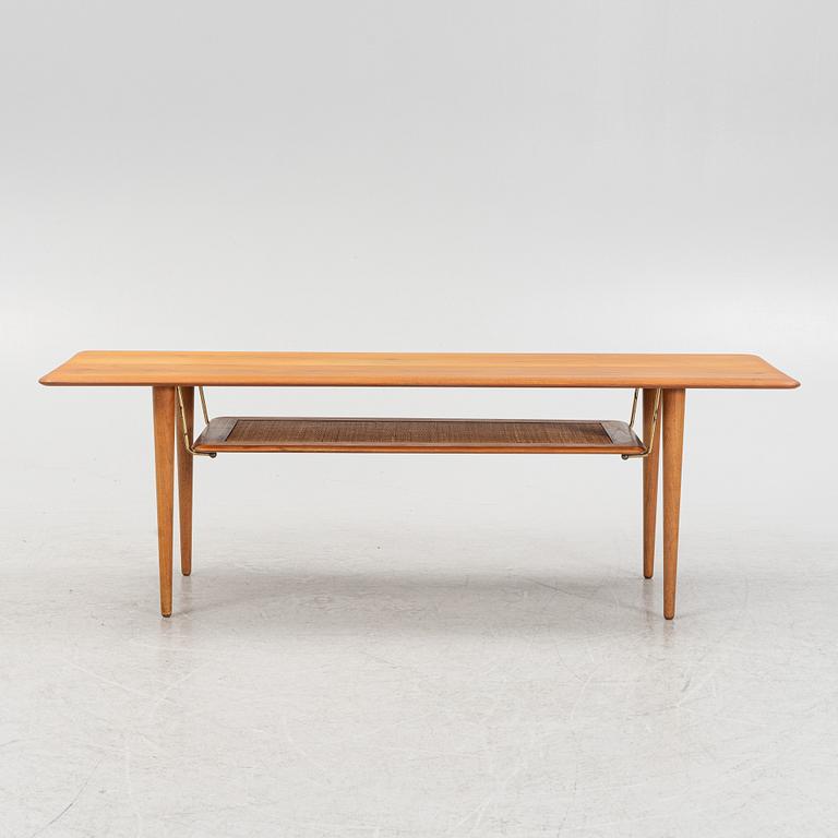Peter Hvidt & Orla Molgaard Nielsen,a  coffee table, model FD 516, France & Søn, Denmark, 1950/60s.