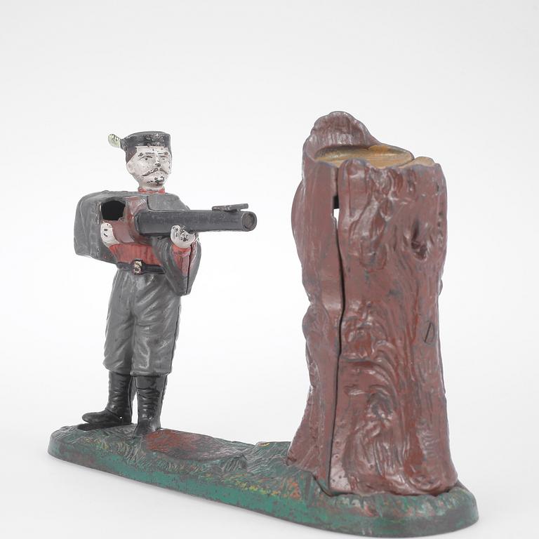SPARBÖSSA, gjutjärn, 1800/1900-tal.