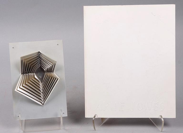 ARNE JONES, skulptur, aluminium.