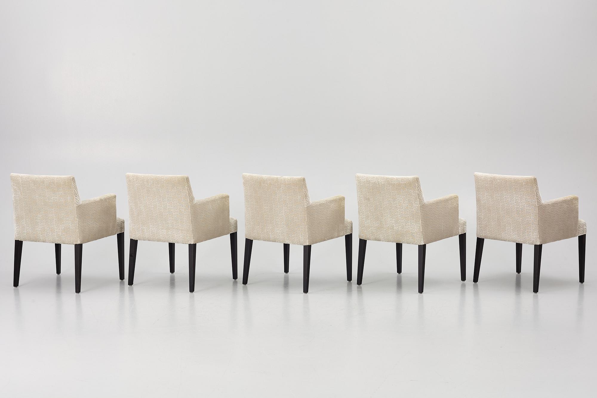 Andreu World, a set of ten contemporary chairs, 'Anna SO1406'.