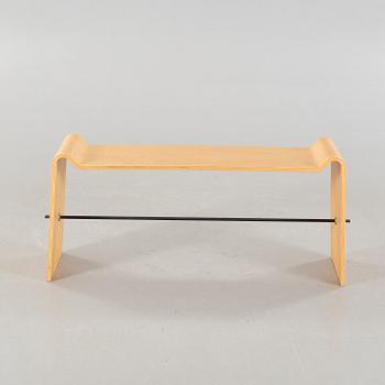A "Söndag / O62" bench, designed by Annette Petersson & Lotta Josefsson for Blå Station, model launched 1996.