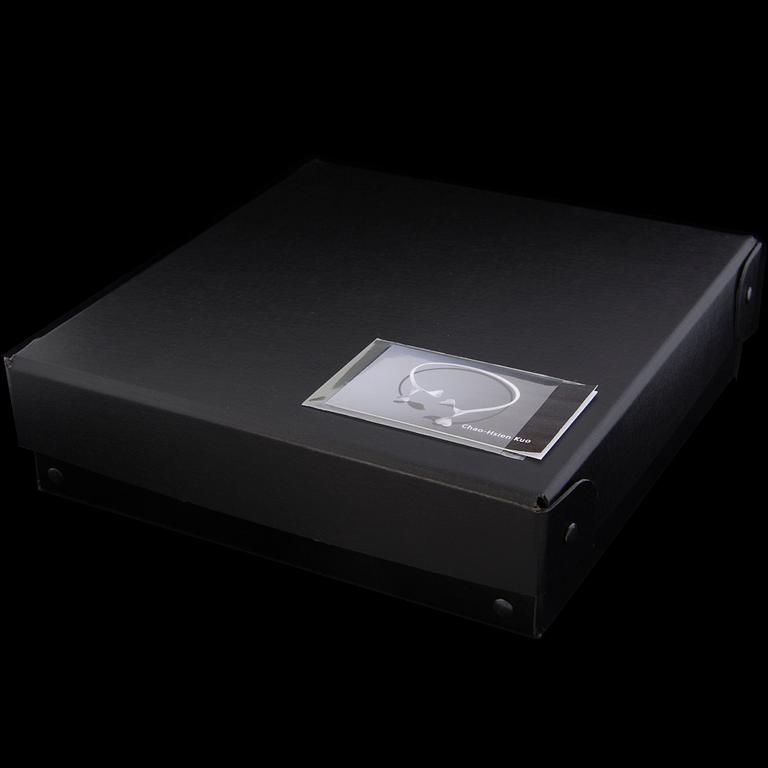 A CHAO-HSIEN KUO NECKLACE, "Heart Leaf simple collar", silver, 2018.