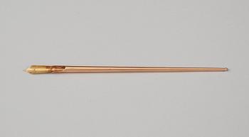 PENNSKAFT, guld, FABERGÉ, S:t Petersburg 1800-talets slut.