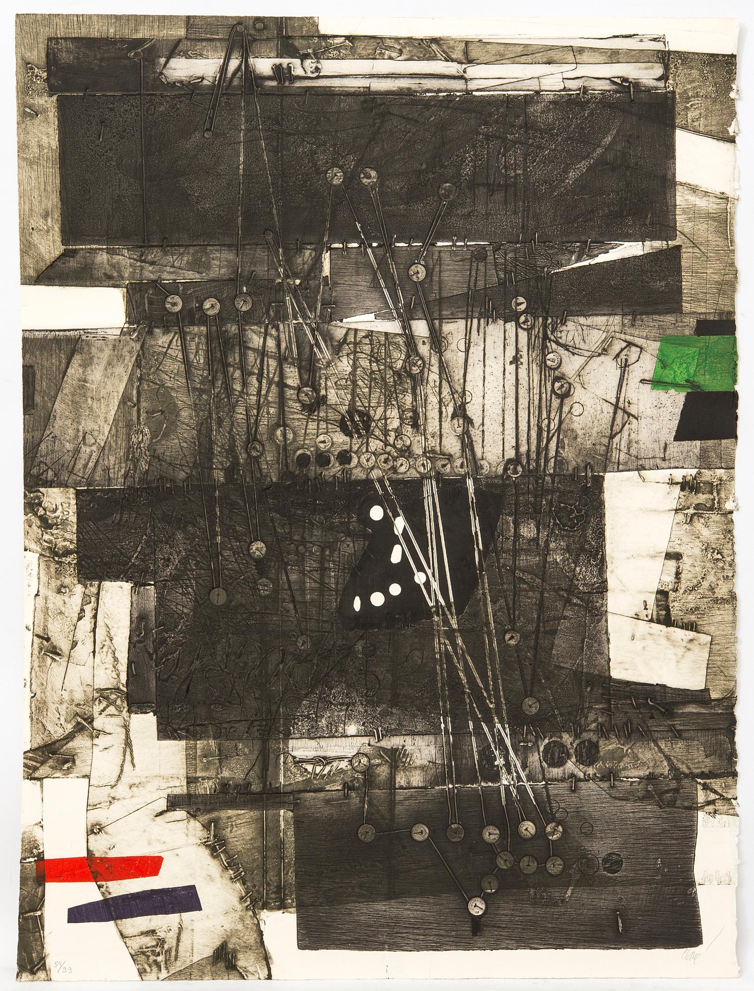 Antoni Clavé, a set of 10 lithograph/carbroundum signed and numbered 54/99.