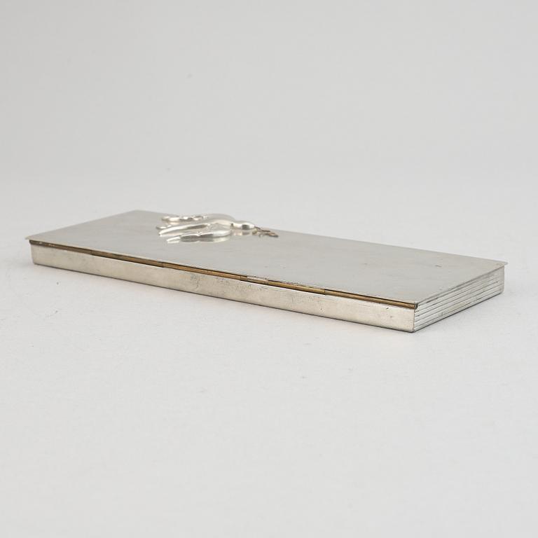 A pewter box, Firma Svenskt Tenn, Stockholm, 1944.