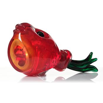 Henrik Allert, “Faun”, a glass sculpture, Berengo Studio, Murano, Italy, 2005.