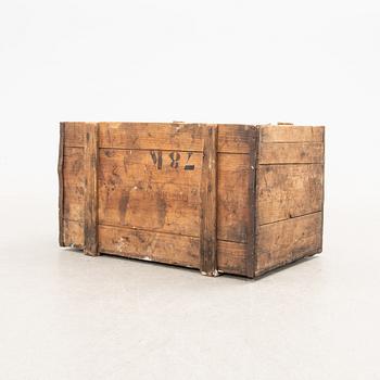 Transport box for the 2nd Polar Expedition, Norway 1898-1902.