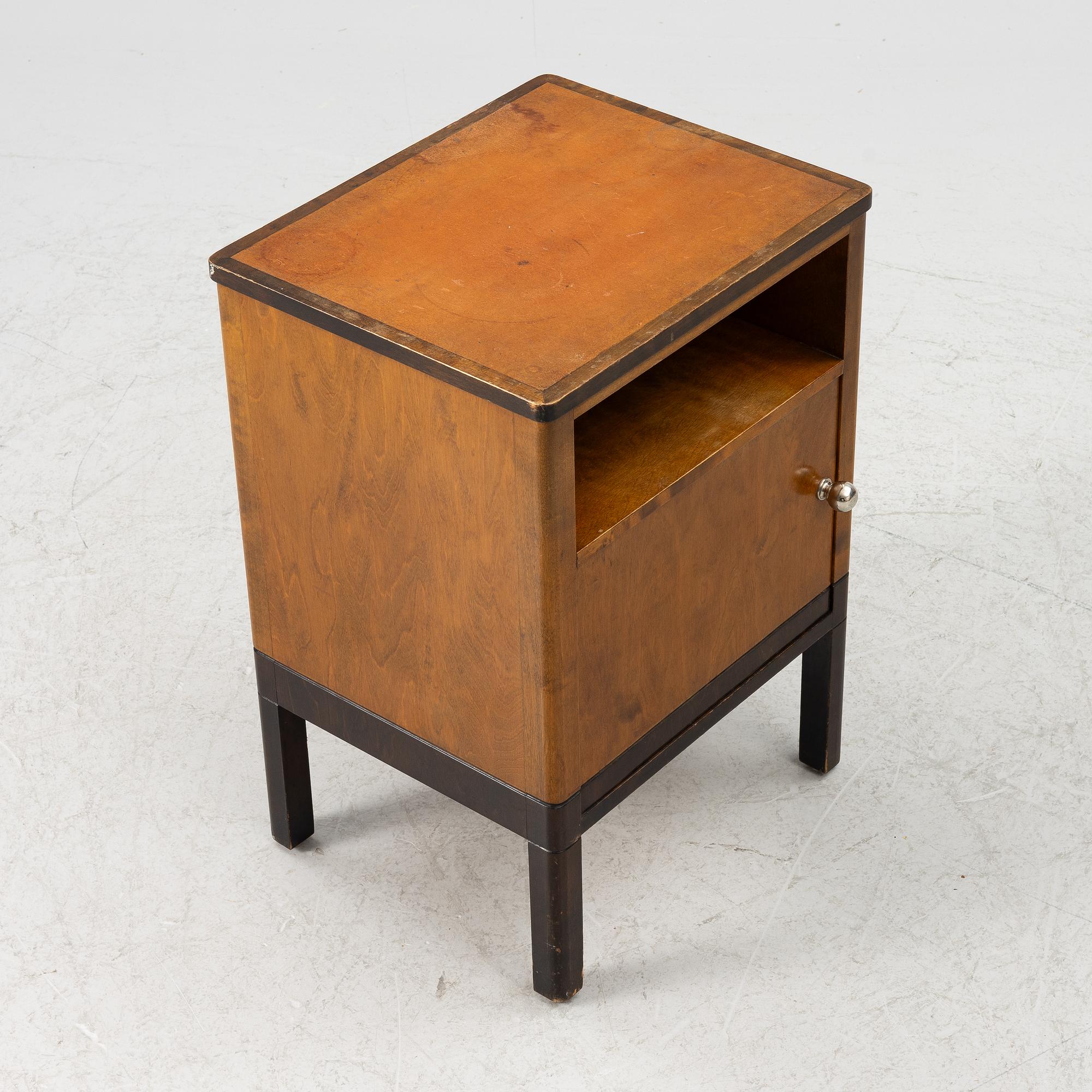Nordiska Kompaniet, an 'Ideal' bedside table, 1936.