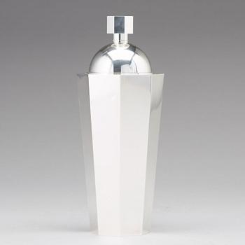 Wiwen Nilsson, cocktailshaker, Lund, 1960, sterling.