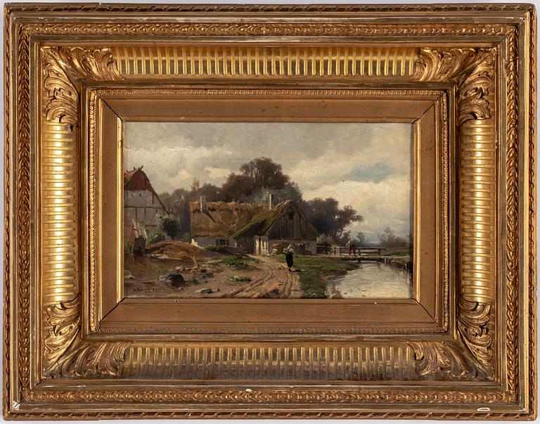 GUSTAF RYDBERG, oil on canvas, signed G. Rydberg and dated -73.