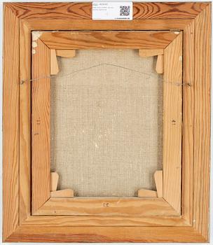 UNO VALLMAN, olja på pannå, signerad och daterad 1959.