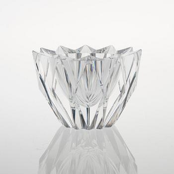 SKÅL, glas, "Näckros", signerad Aimo Okkolin Riihimäen Lasi Oy.