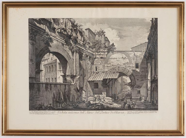 Giovanni Battista Piranesi, Ur "Vedute di Roma".