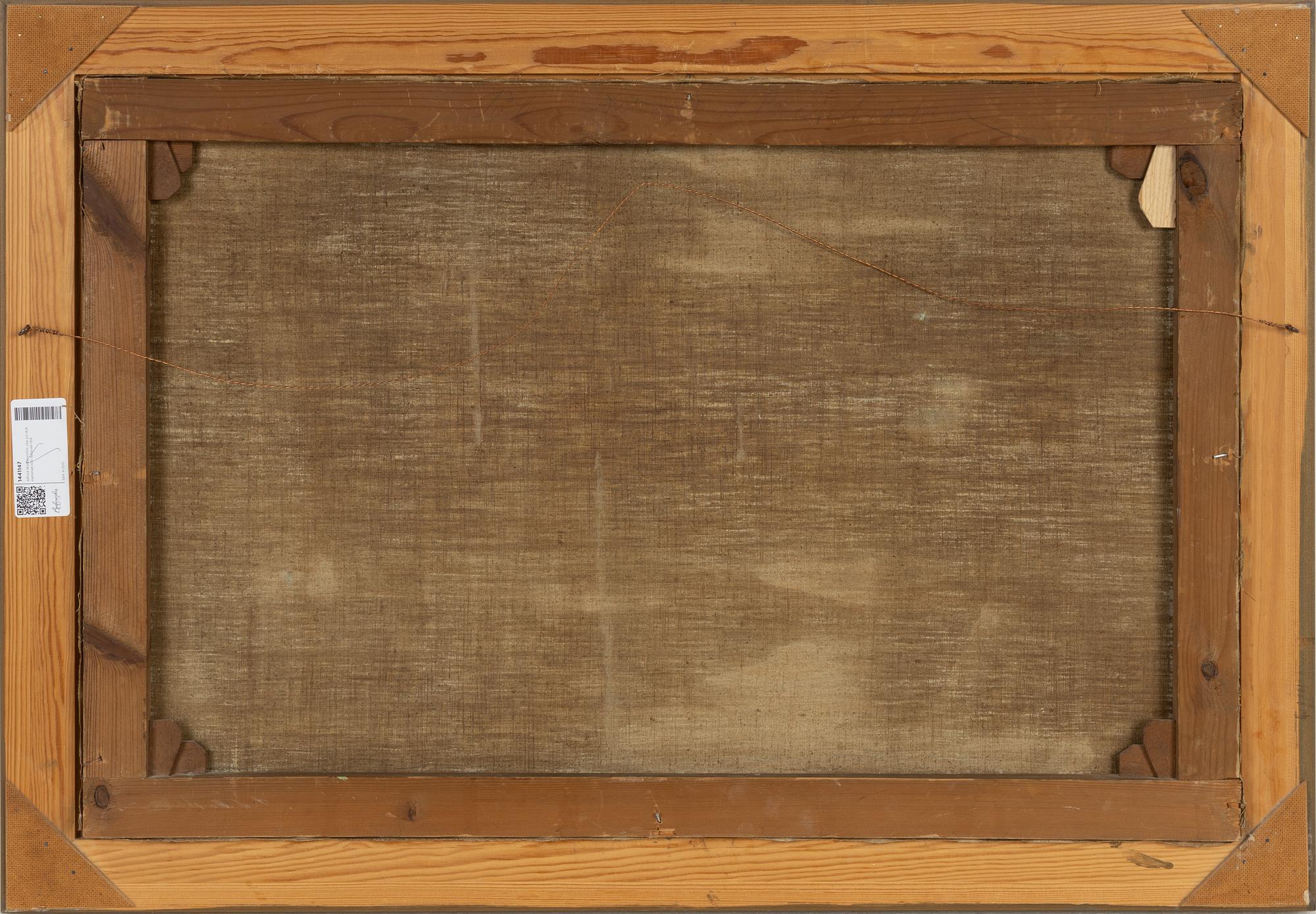 Alfred Wetterström, oil on canvas, signed and dated -94.