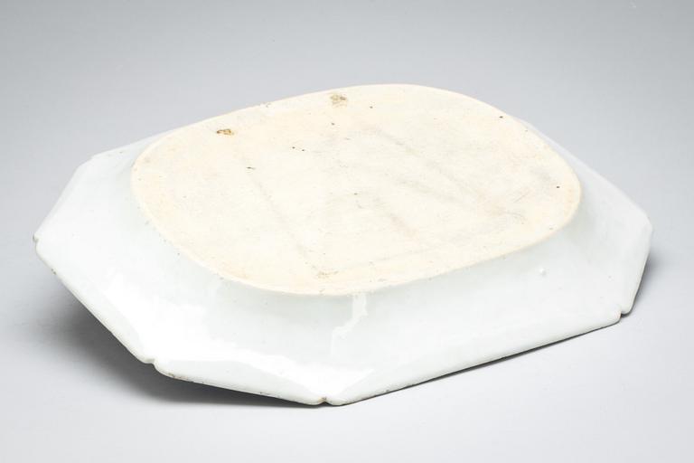 STEKFAT, kompaniporslin. Kina, Qianlong (1736-95).